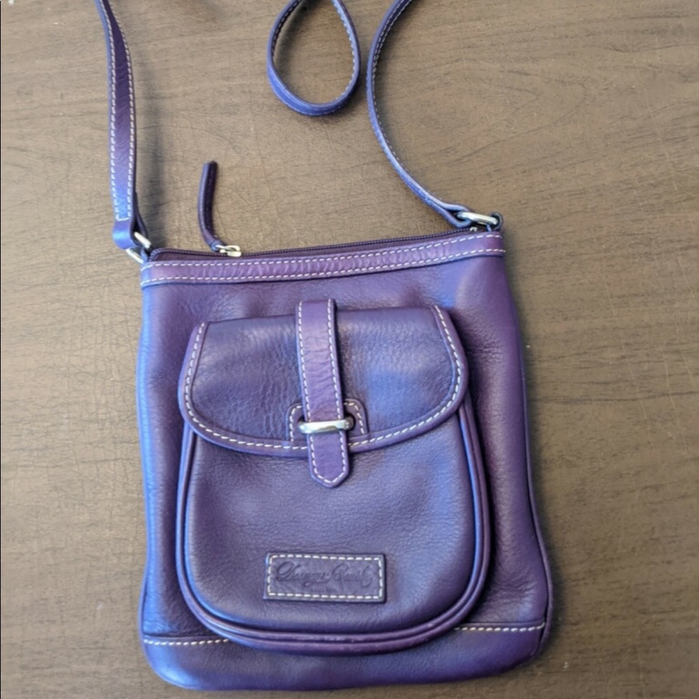 Purple Dooney & Bourke Cross-Body Purse